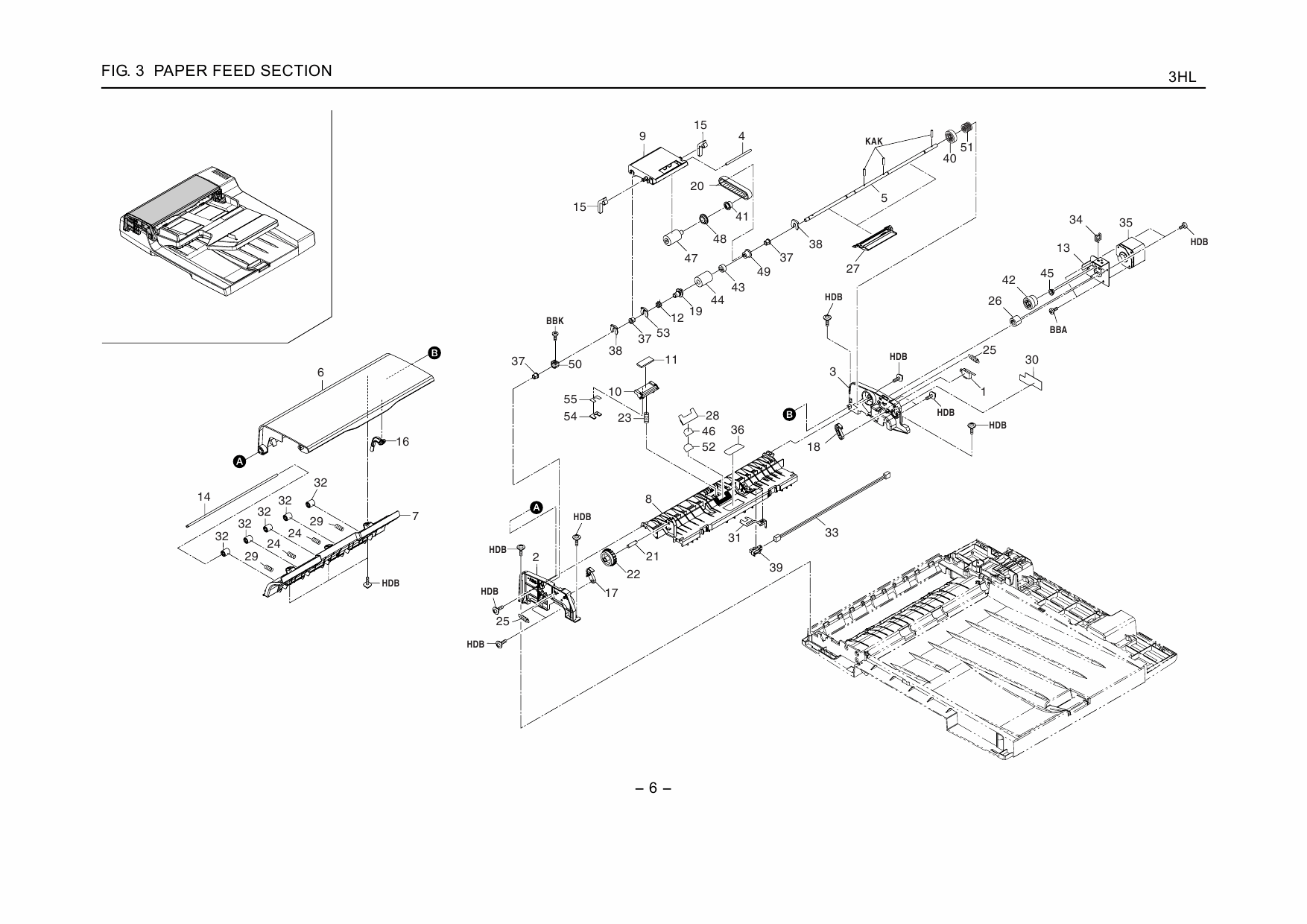 KYOCERA Options DP-410 Parts Manual-6